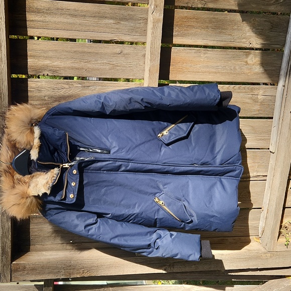 Blue Mackage Winter Jacket Medium - Picture 1 of 13
